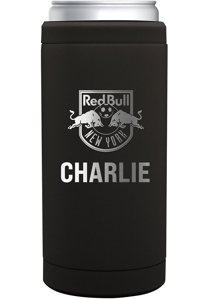 New York Red Bulls Personalized 12 oz Slim Can Coolie
