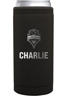 Seattle Sounders FC Personalized 12 oz Slim Can Stainless Steel Coolie