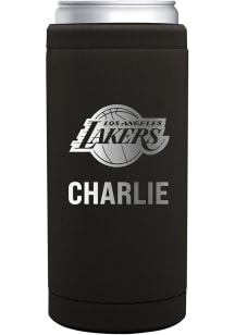 Los Angeles Lakers Personalized 12 oz Slim Can Stainless Steel Coolie