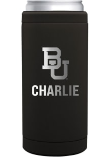 Baylor Bears Personalized 12 oz Slim Can Stainless Steel Coolie