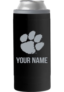 Clemson Tigers Personalized 12 oz Slim Can Stainless Steel Coolie