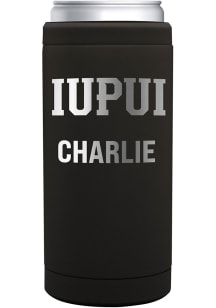 IUPUI Jaguars Personalized 12 oz Slim Can Stainless Steel Coolie