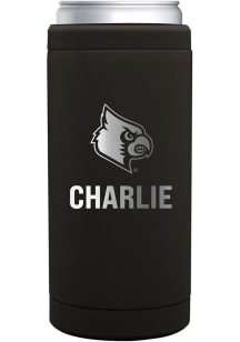 Louisville Cardinals Personalized 12 oz Slim Can Stainless Steel Coolie