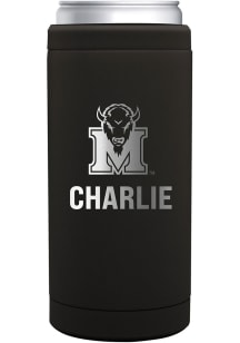 Marshall Thundering Herd Personalized 12 oz Slim Can Stainless Steel Coolie