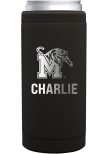 Memphis Tigers Personalized 12 oz Slim Can Stainless Steel Coolie