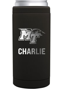 Middle Tennessee Blue Raiders Personalized 12 oz Slim Can Stainless Steel Coolie