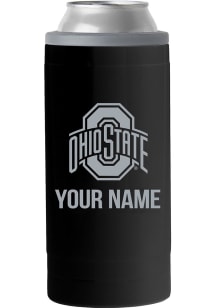 Ohio State Buckeyes Personalized 12 oz Slim Can Stainless Steel Coolie