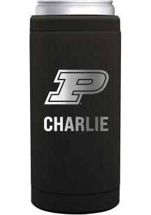 Purdue Boilermakers Personalized 12 oz Slim Can Stainless Steel Coolie