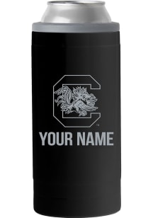 South Carolina Gamecocks Personalized 12 oz Slim Can Stainless Steel Coolie