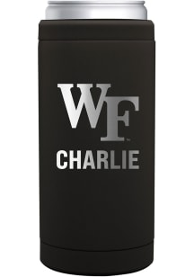Wake Forest Demon Deacons Personalized 12 oz Slim Can Stainless Steel Coolie