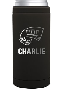 Western Kentucky Hilltoppers Personalized 12 oz Slim Can Stainless Steel Coolie