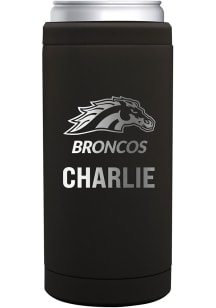 Western Michigan Broncos Personalized 12 oz Slim Can Stainless Steel Coolie
