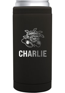 Wichita State Shockers Personalized 12 oz Slim Can Stainless Steel Coolie