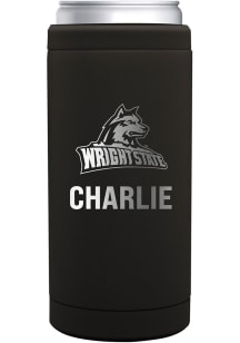Wright State Raiders Personalized 12 oz Slim Can Stainless Steel Coolie