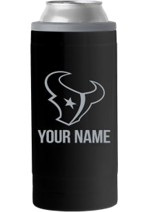 Houston Texans Personalized 12 oz Slim Can Stainless Steel Coolie
