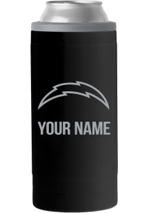 Los Angeles Chargers Personalized 12 oz Slim Can Stainless Steel Coolie