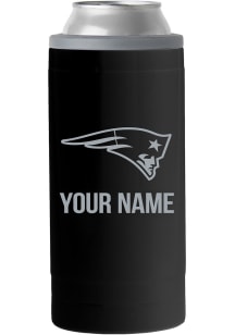 New England Patriots Personalized 12 oz Slim Can Stainless Steel Coolie