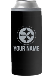 Pittsburgh Steelers Personalized 12 oz Slim Can Stainless Steel Coolie