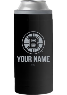 Boston Bruins Personalized 12 oz Slim Can Stainless Steel Coolie