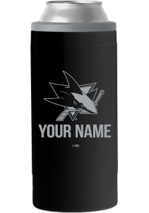 San Jose Sharks Personalized 12 oz Slim Can Stainless Steel Coolie