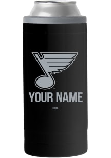 St Louis Blues Personalized 12 oz Slim Can Stainless Steel Coolie