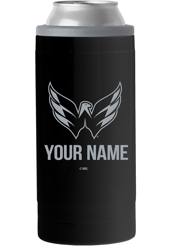 Washington Capitals Personalized 12 oz Slim Can Coolie