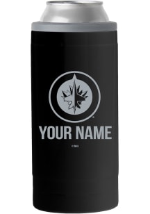 Winnipeg Jets Personalized 12 oz Slim Can Stainless Steel Coolie
