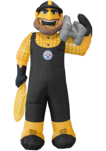 Pittsburgh Steelers Black Outdoor Inflatable 7ft Mascot