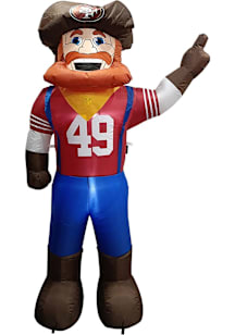 San Francisco 49ers Red Outdoor Inflatable 7ft Mascot