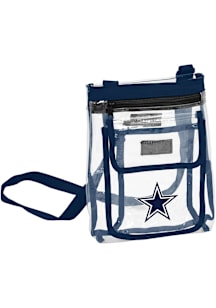 Dallas Cowboys Black Trim Womens Clear Tote