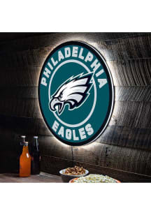 Philadelphia Eagles 23 in Round Light Up Sign