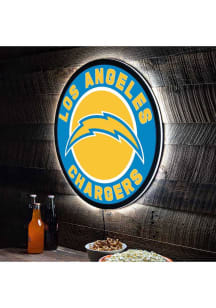 Los Angeles Chargers 23 in Round Light Up Sign