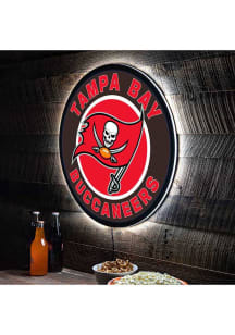 Tampa Bay Buccaneers 23 in Round Light Up Sign