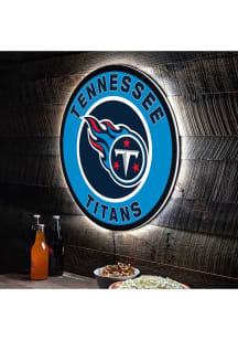 Tennessee Titans 23 in Round Light Up Sign