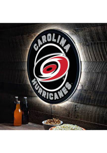 Carolina Hurricanes 23 in Round Light Up Sign