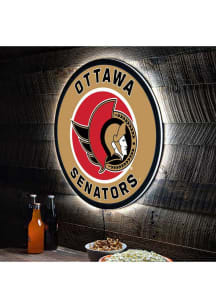 Ottawa Senators 23 in Round Light Up Sign