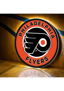 Philadelphia Flyers 23 in Round Light Up Sign