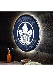 Toronto Maple Leafs 23 in Round Light Up Sign