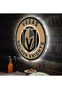 Vegas Golden Knights 23 in Round Light Up Sign