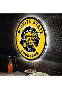 Wichita State Shockers 23 in Round Light Up Sign