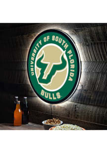 South Florida Bulls 23 in Round Light Up Sign