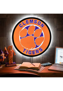 Clemson Tigers 23 in Round Light Up Sign