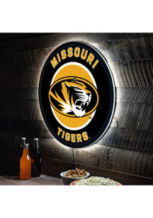 Missouri Tigers 23 in Round Light Up Sign
