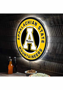 Appalachian State Mountaineers 23 in Round Light Up Sign