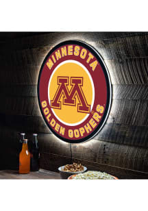 Minnesota Golden Gophers 23 in Round Light Up Sign