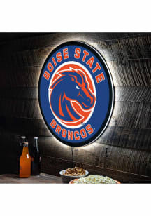 Boise State Broncos 23 in Round Light Up Sign
