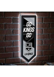 Los Angeles Kings 9x23 Banner Shaped Light Up Sign