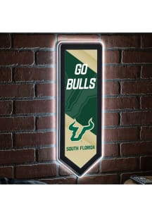 South Florida Bulls 9x23 Banner Shaped Light Up Sign