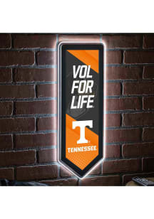 Tennessee Volunteers 9x23 Banner Shaped Light Up Sign