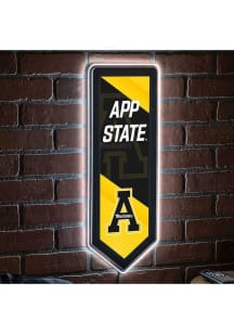 Appalachian State Mountaineers 9x23 Banner Shaped Light Up Sign